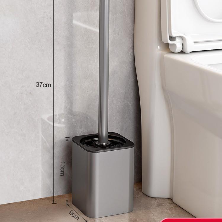 Toilet Brush, Shelf, No Punching, Household No Dead Ends, Toilet Brush, Toilet, Bathroom Toilet, Cleaning Artifact