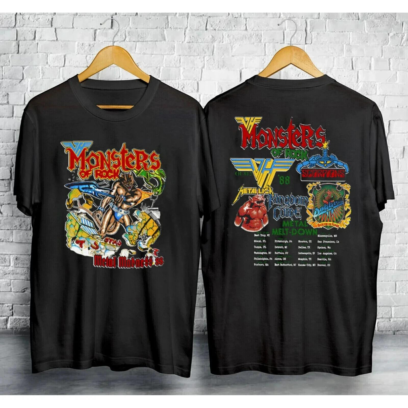 

1988 Van Halen Monsters of Rock Concert Unisex T Shirt Unisex 3XL