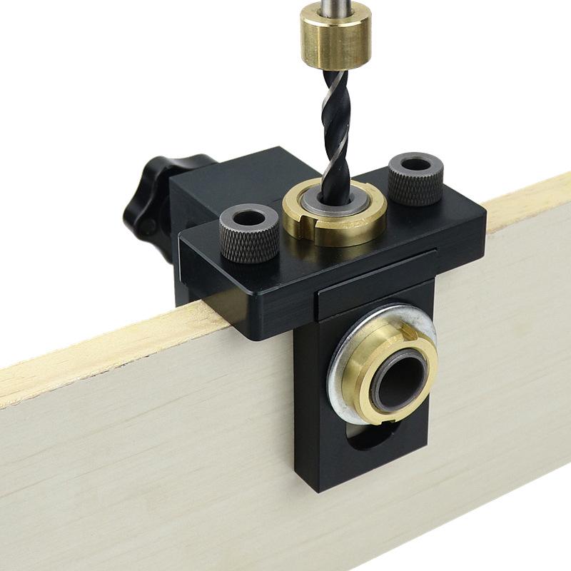 3-in-1 Woodworking Dowel Locator & Hole Puncher