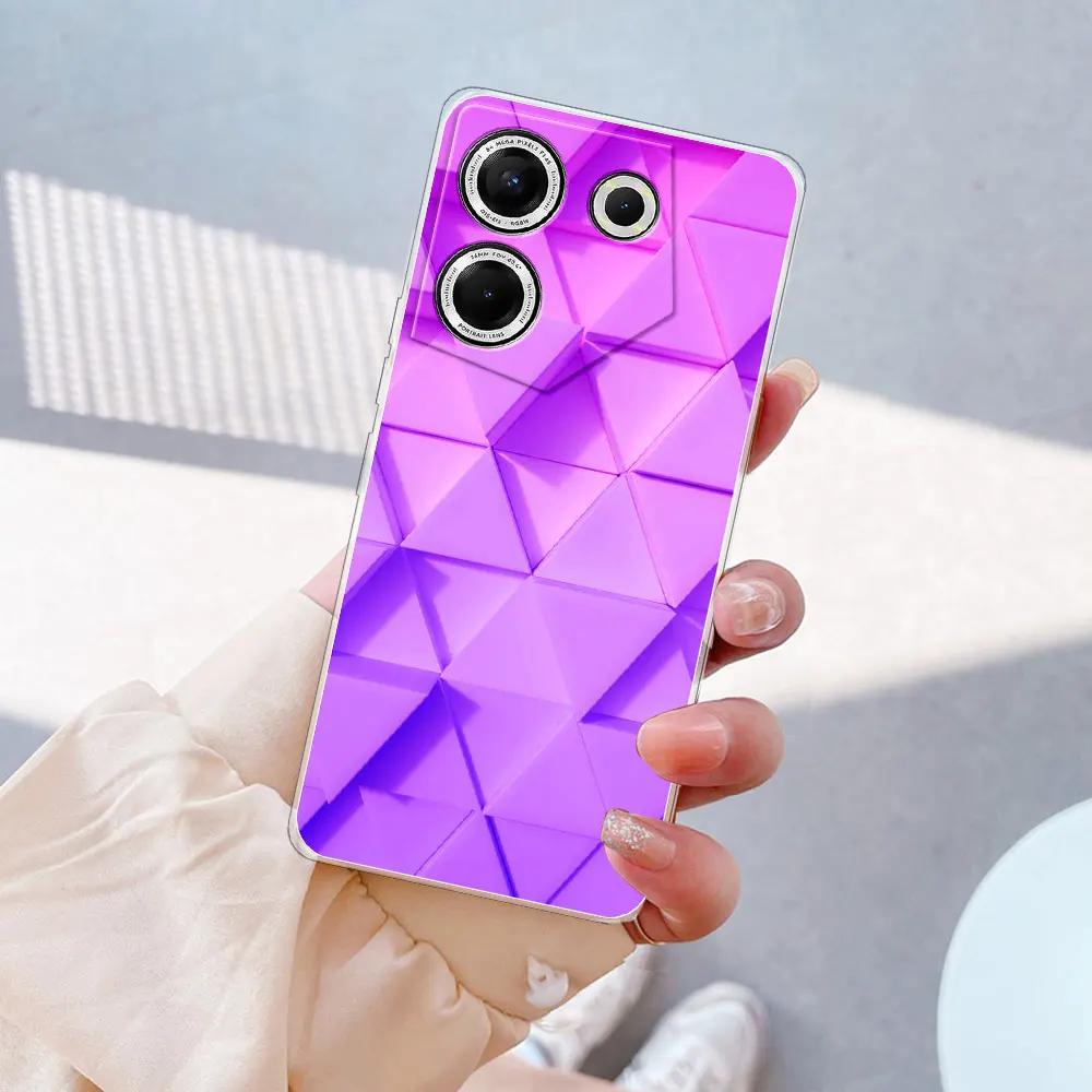Für Tecno Camon 20 Pro 5G Hülle Klare Silikon Weiche TPU Handyhüllen Abdeckung Für Tecno Camon 20 Hülle Für Tecno Camon 20 Pro Hüllen
