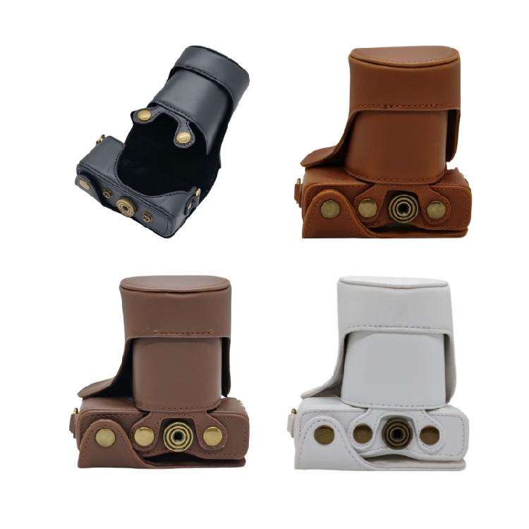 Style PU Leather Camera Cover For J1 J2 With Reinforced Bottom And Easy Battery Access
