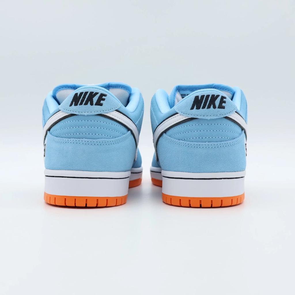 BQ6817-401 Nike SB Dunk Low Club 58 Gulf Racing Blue Chill Safety Orange (Men's)