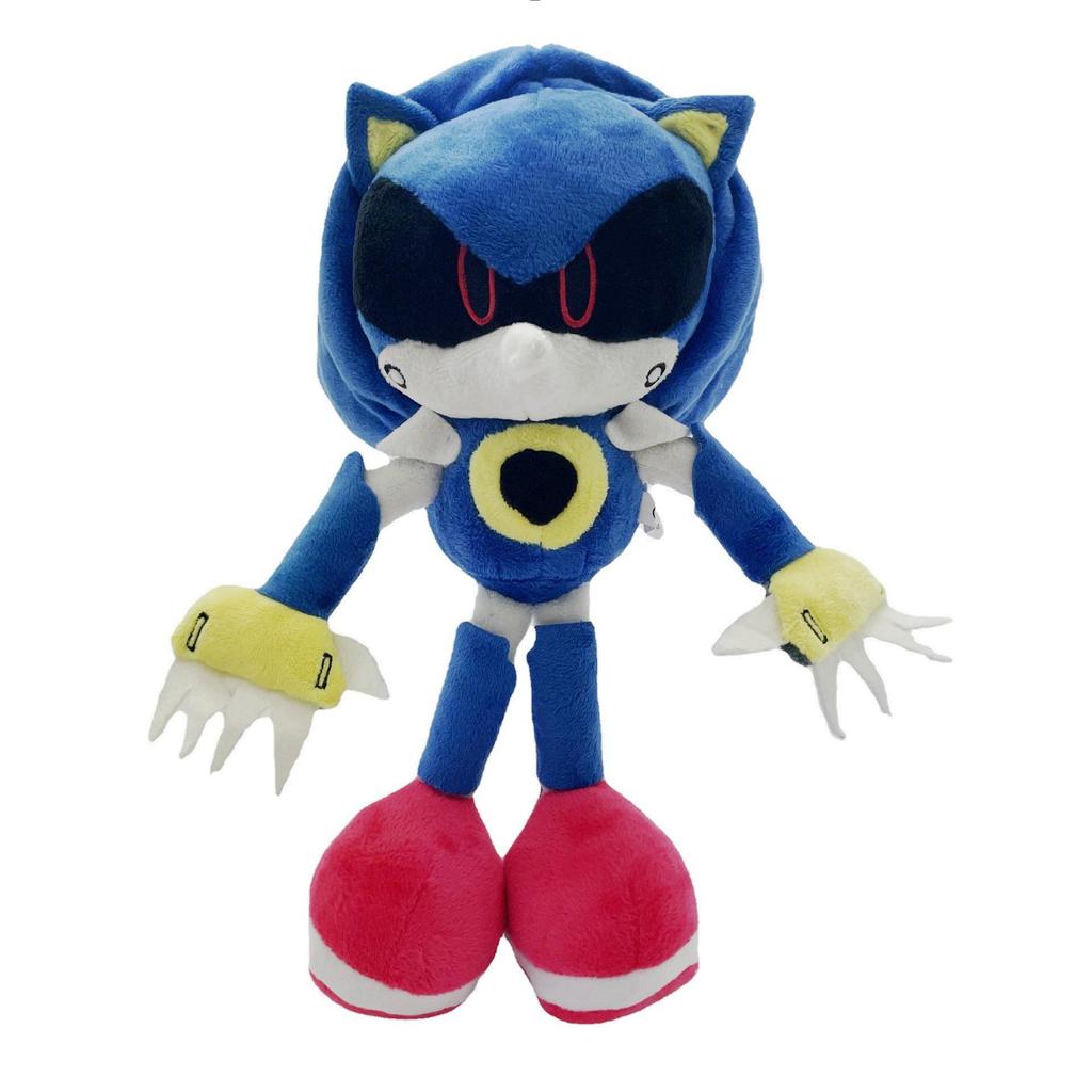 Hedgehog Sonic Plush Toy Backpack - Super Sonic & Tails Doll Set