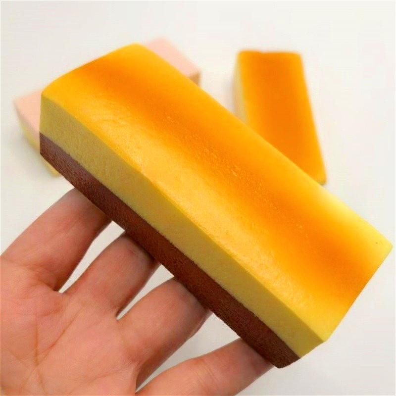 

Taba Squishy Cheese Bread Squeeze Toy Stress Relief Slow Rising Sensory Fidget for Anxiety ADHD Autism Gift for Kids Adults