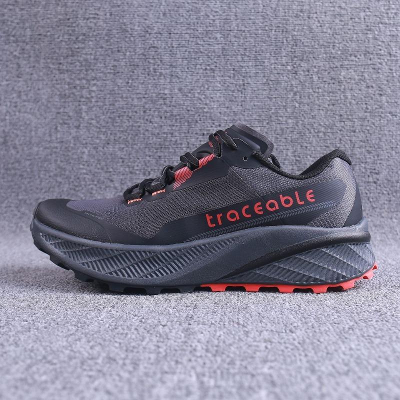 Origineel Merk Comfortabele Antislip Loopschoen Jogging Schoen Topkwaliteit All Terrain Off-road Hardloopschoen Ademende Trekkingschoen 41 zwart