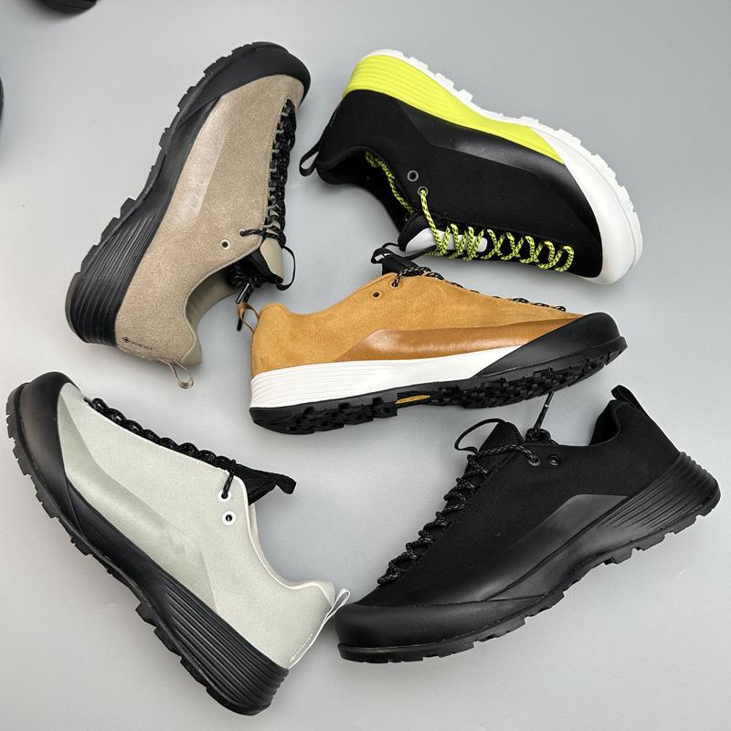 Waterproof Leather Sneakers Big Size Trendy Shoes Trendy Outdoor Hiking Shoes 39-48 Mens Air Cushion Sports Jogging Shoes