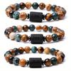 Zodiac Bracelet for Women Men Zodiac Sign Natural Stone Bead Bracelet 12 Constellation Prayer Blessing Bracelet 1pc 8mm Gemini