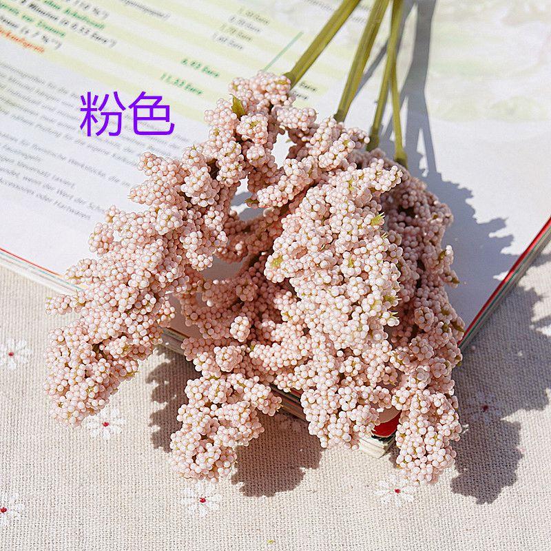 Artificial Plants PE Lavender Vases for Home Decoration Wedding Decorative Fake Flowers Bridal Accessories Clearance Stage Props