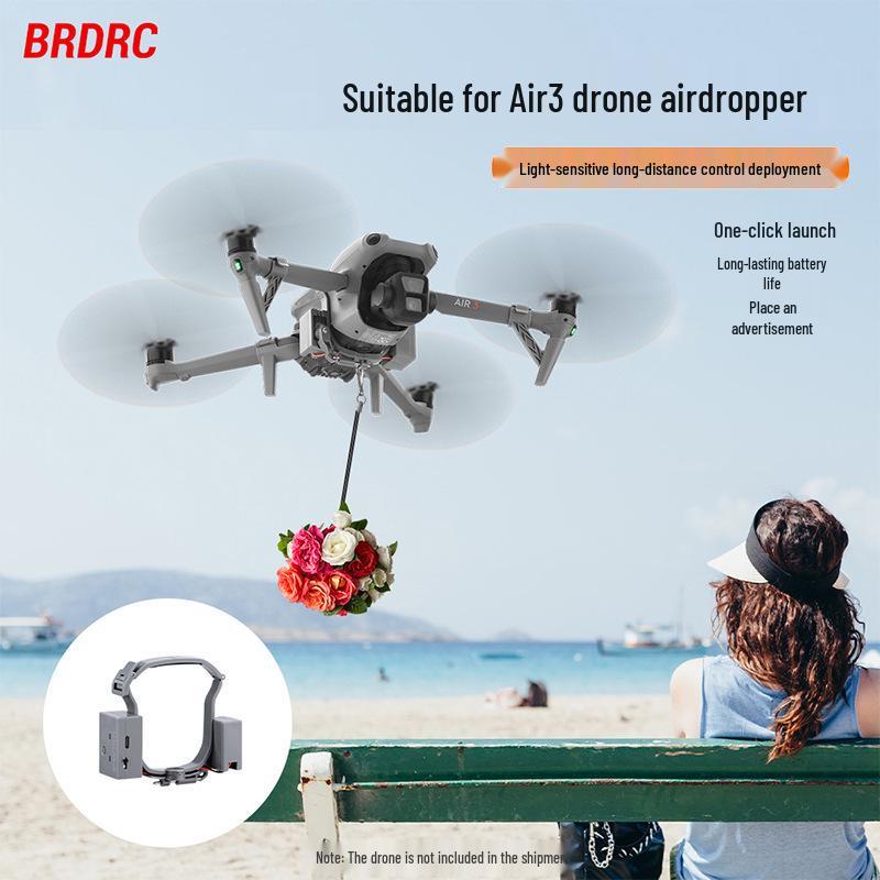 DJI AIR3S Airdrop Device for MAVIC AIR3 - Parabolic Thrower Accessory for Aerial Gift Delivery