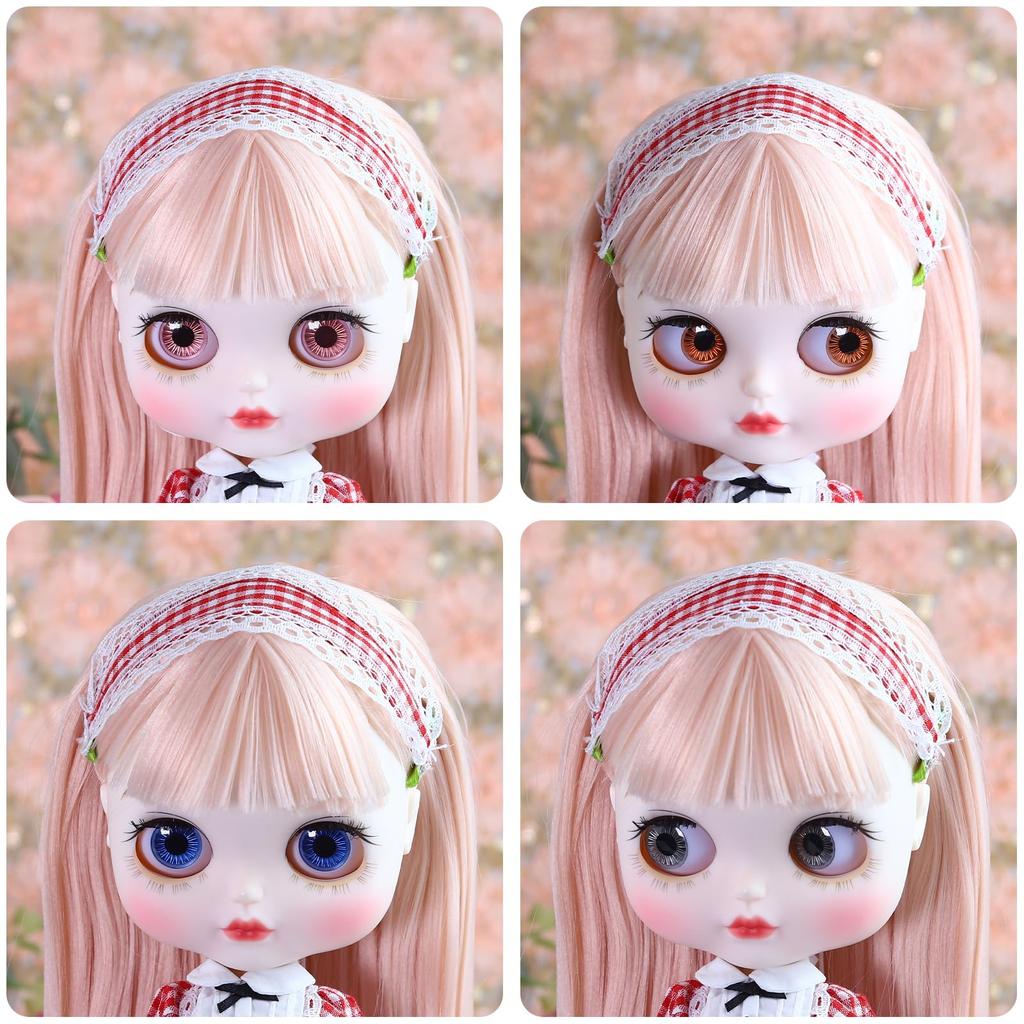 ICY Fortune Days 30cm Doll Body Only, Cute Practice Doll BJD with 4-Color Eye Changes, Wig Change, and Hand Changes (16)