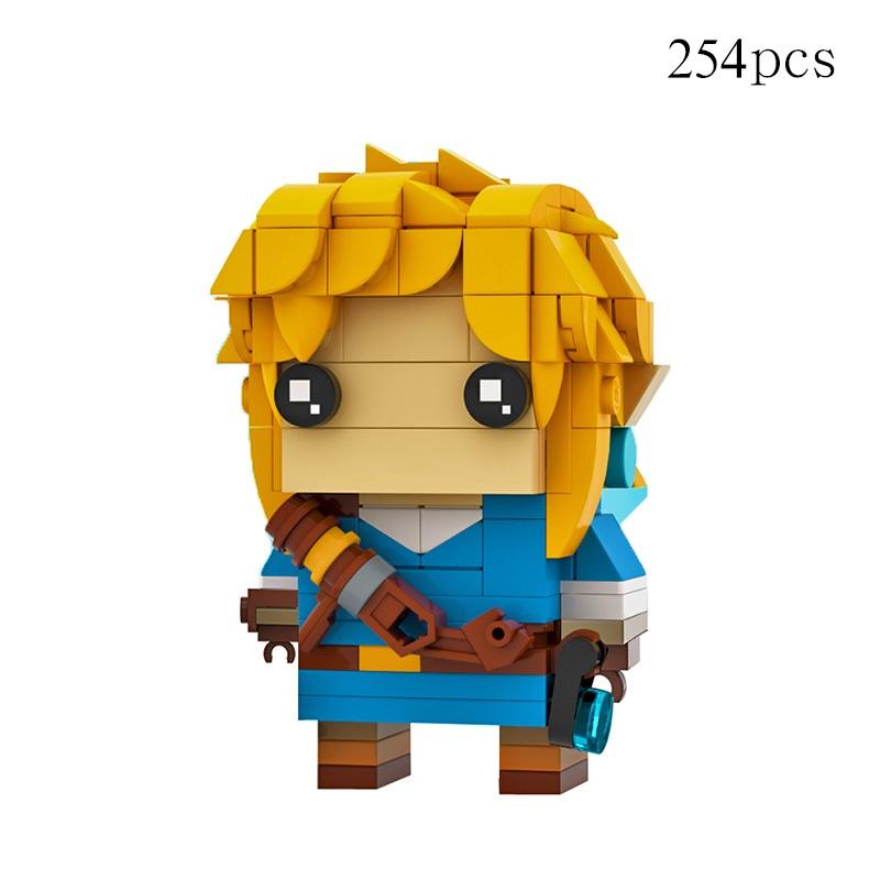 Конструкторские блоки Link для фанатов Legend of Zelda, совместимые с Lego Link