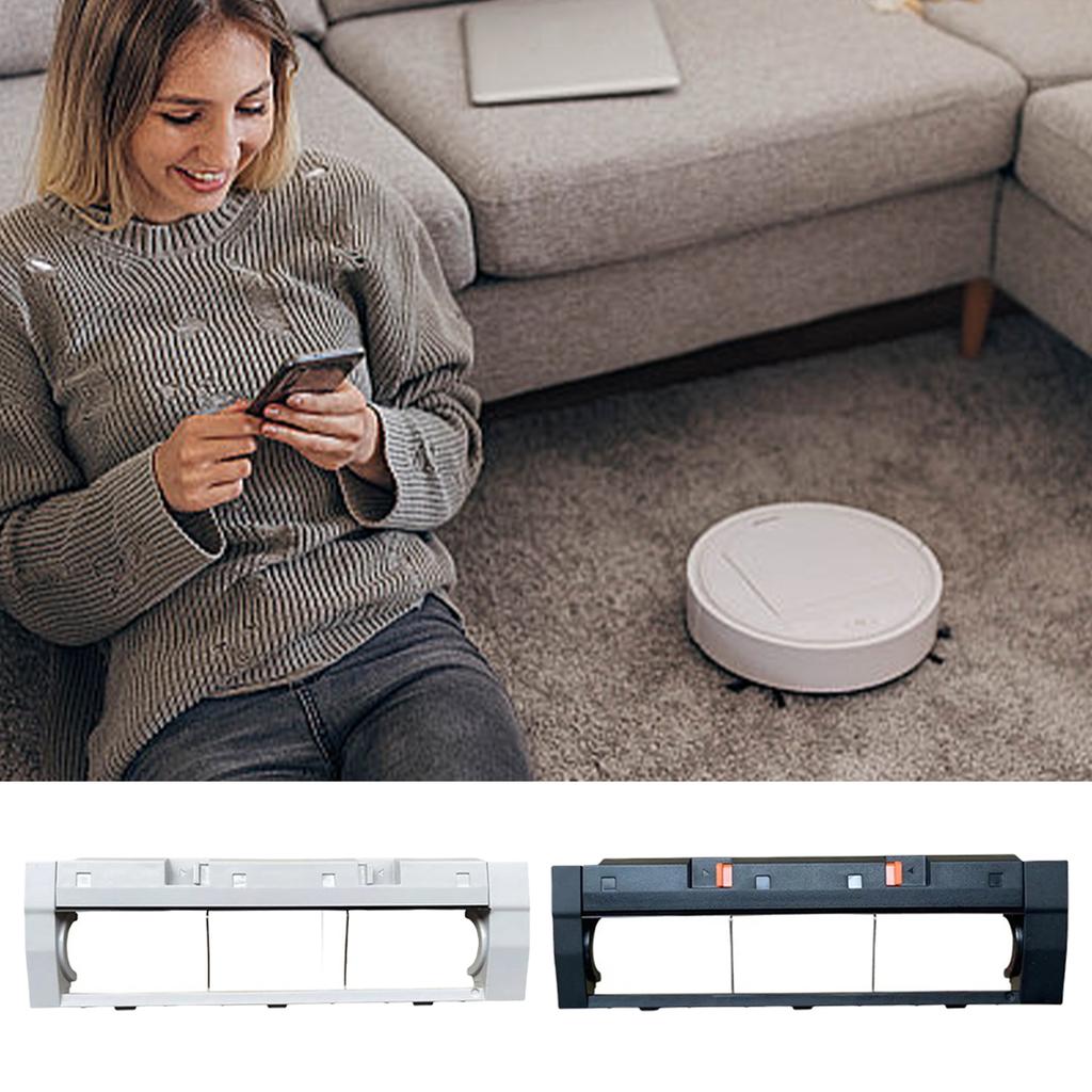 Main Brush Cover Sweeping Robot Main Roller Brush Cover Replacement for Lydsto R1A Robot Vacuum Cleaner Spare Parts