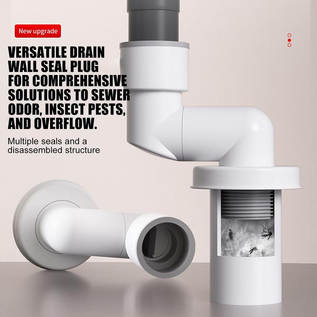 Abflussrohr Geruchsblocker Abfluss Geruchsstopp Rückflussverhinderer Spülbeckenstöpsel Geruchsstopp Küchen Desodorierungswerkzeug Zum Waschen