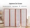 2026 Modern Chinese Solid Wood Lattice Screen: Movable Partition for Living Room, Hallway, or Hotel