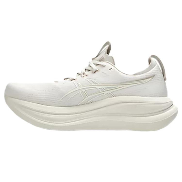 ASICS GEL NIMBUS 28 Running Shoes Men s Low Top Soft Oat/Butter 46
