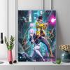 Cyberpunk Edgerunners 100% Round Full Drill 5D DIY Diamond Painting Embroidery Cross Stitch Rhinestone Décor