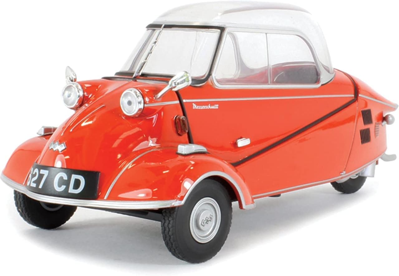 

OXFORD Messerschmitt KR200 Orange Messerschmitt Bubble Car Diecast Model 1/18 [Used]