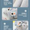 Xuehuaxiu Children's Gloves Cute Cartoon Astronaut Half Finger Flip Student Warm Knitted Gloves Wholesale