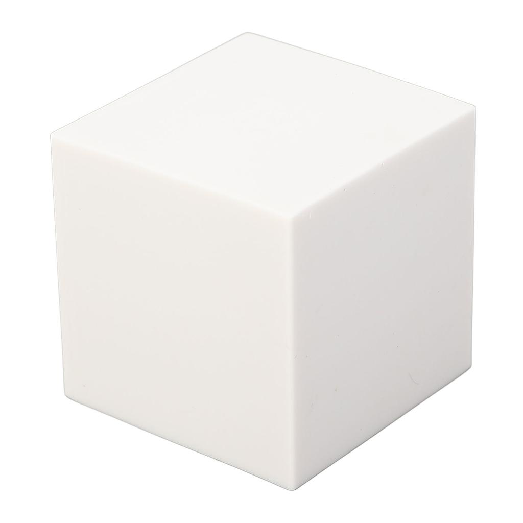 Rubber Carving Block for Stamp Soft Crafts Hand Making Tool 3D Cube White 5x5x5CM