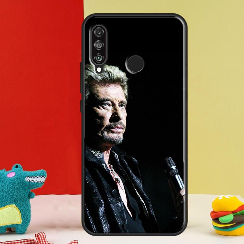 Johnny Hallyday For Huawei P30 Pro P60 P50 P20 P40 P Smart Nova 9 5T Honor Magic 5 Lite X8 X9 a 50 70 Case