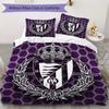 Set Copripiumino Trapuntato con Fantasia Real Valladolid Federa Decorazione per la Casa Regalo di Compleanno (1 * copripiumino + 2 * federe senza imbottitura)
