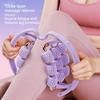 18 Wheel Circular Massage Clip, Six Axis Roller Leg Slimming Device, Yoga Home Massage Clip, Muscle Relieving Leg Clamp Device