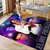 Elvis Presley Tribute Design Carpet For Playroom Bedroom Living Room Sofa Home Decorkids Game Area Rug Nonslip Floor Mat