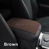 SEAMETAL Suede Leather Car Armrest Cover Mat Universal Waterproof Non-slip Auto