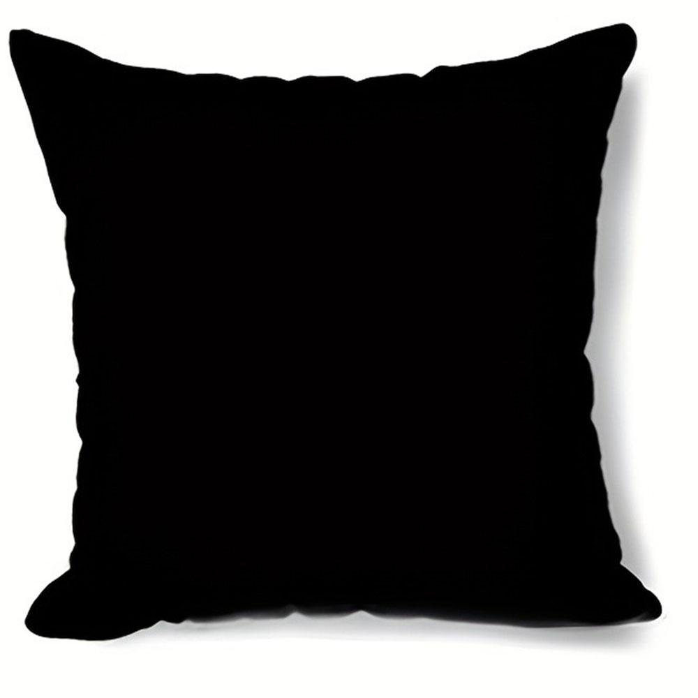 Black White Rhythms Minimalist FashionCover Bedroom Sofa Decoration Polyester Cushion Cover with Zipper