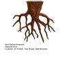 3D Printed Tree Planter Pot Wall Mount Flowerpot Herb Climbing Plants Holder Hanging Pot Home Balcony Indoor Outdoor Garden Decoration