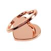 Love Heart Shaped Cell Phone Ring Holder 360 Degree Rotation Finger Ring Kickstand Metal Phone Grip
