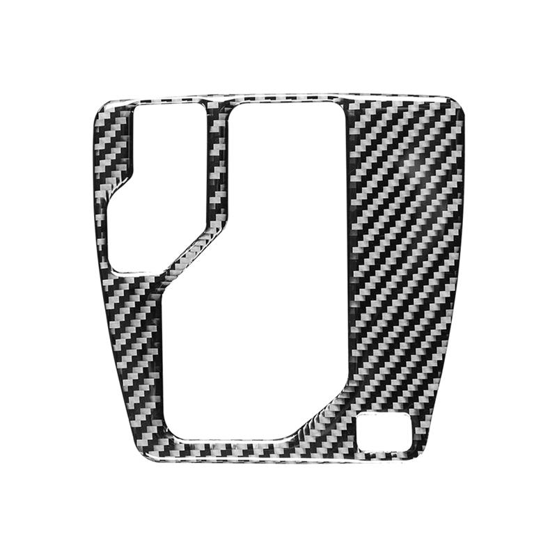 Car Gear Shift Panel Cover Trim Decorative Sticker Carbon Fiber For Volvo XC90 2003-2014 LHD