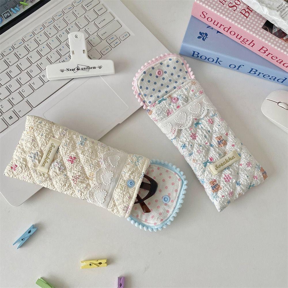 Cartoon Pattern Glasses Storage Bag Dustproof Glasses Protective Cover Sunglasses Case  Travel