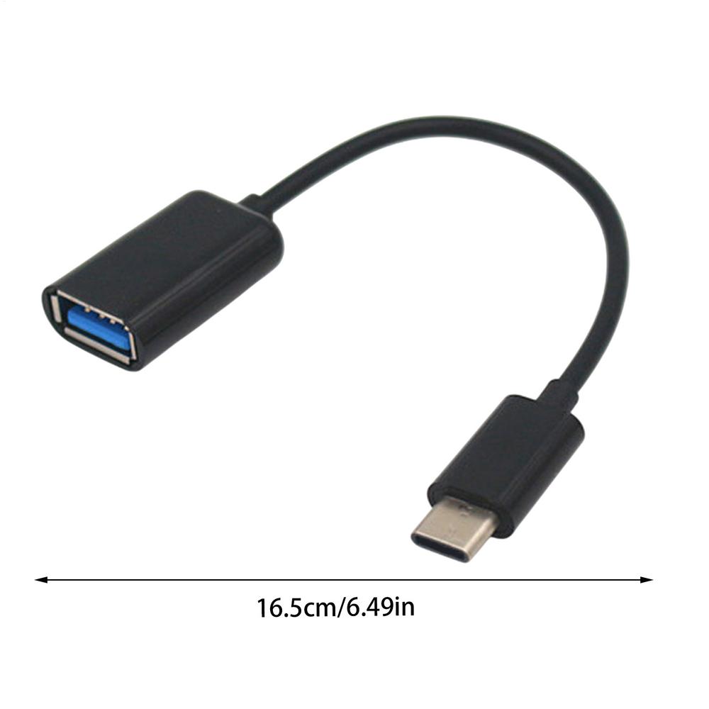 

Кабель OTG USB C Портативный кабель OTG Технология USB OTG Легкий Переходник для наушников Аудиоадаптер Адаптер Замена для Большинства чёрный