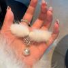 Sexy Pearl Necklace Snowflake Furry Collar Chain Delicate Snowflake Choker