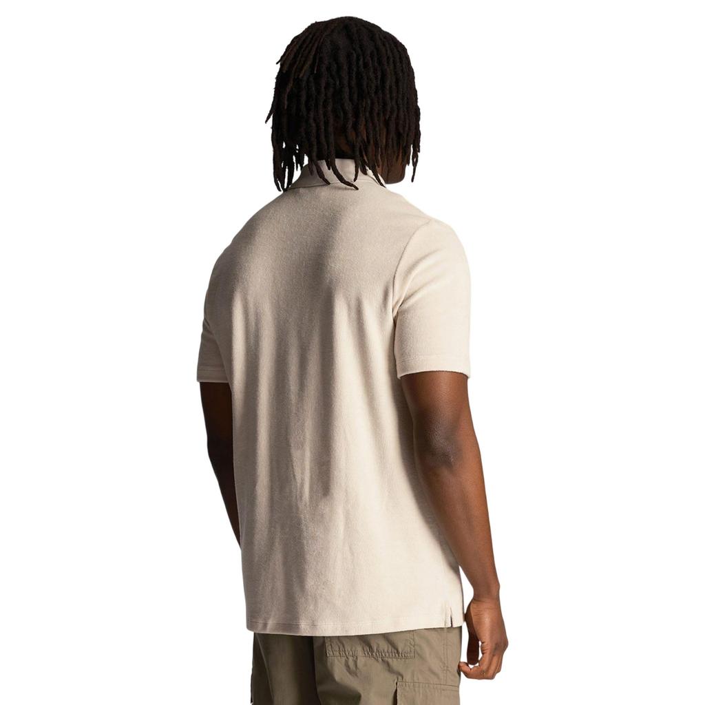 Lyle & Scott Mens Towelling Polo Shirt