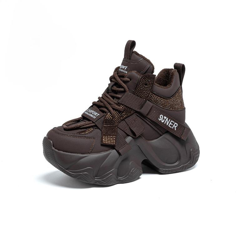 Thick-soled Dad Shoes Are Casual, Versatile and Fashionable Women's Shoes for Height Increase