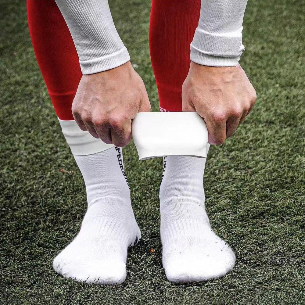 1 Paio Parastinchi da Calcio Antiscivolo Morbido Silicone Fascia in Silicone per Tibia Supporto per Parastinchi Sport da Ciclismo