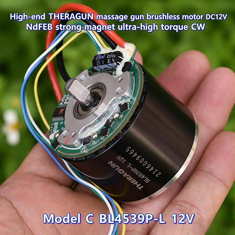 Bl4539P L Brushless Motor With 2440Rpm Cw Rotation Perfect For Fascia Gun Repair Replacement Fits 9V To 12V Dc