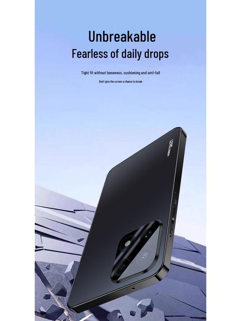 OnePlus 15 Galvanisierte Acryl Handyhülle - Fingerabdruckfest, Sturzsicher, Leicht, Harte Schutzhülle