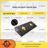 Household Rubber Threshold Ramp for Curbs and Slopes: Car and Road Edge Climbing Pad