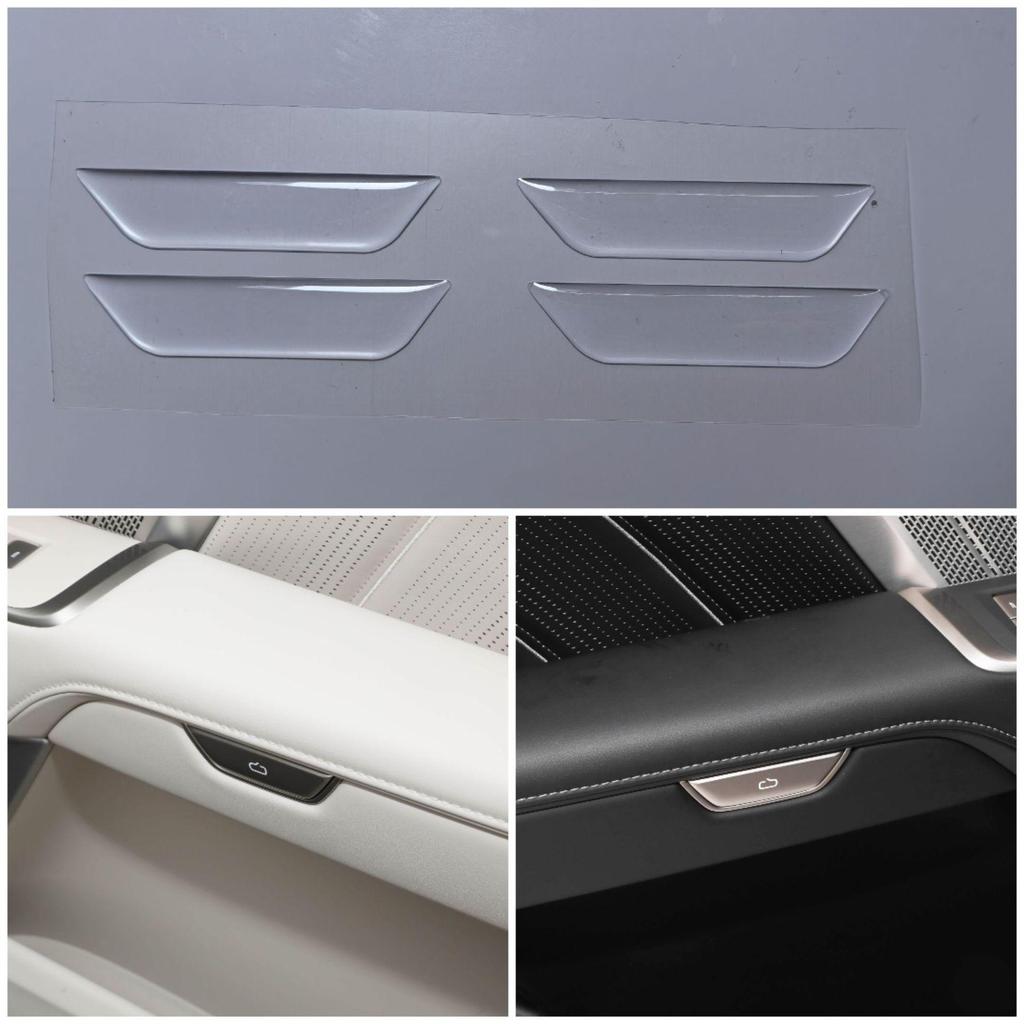 2025 Li Auto L9 Car Interior Button Sticker Set for Door Switch and Power Window Panels
