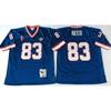 Buffalo Bills NFL Retro Jersey 12 34 Mens Football Uniform Costume Fan Apparel Cotton Blend Sportswear
