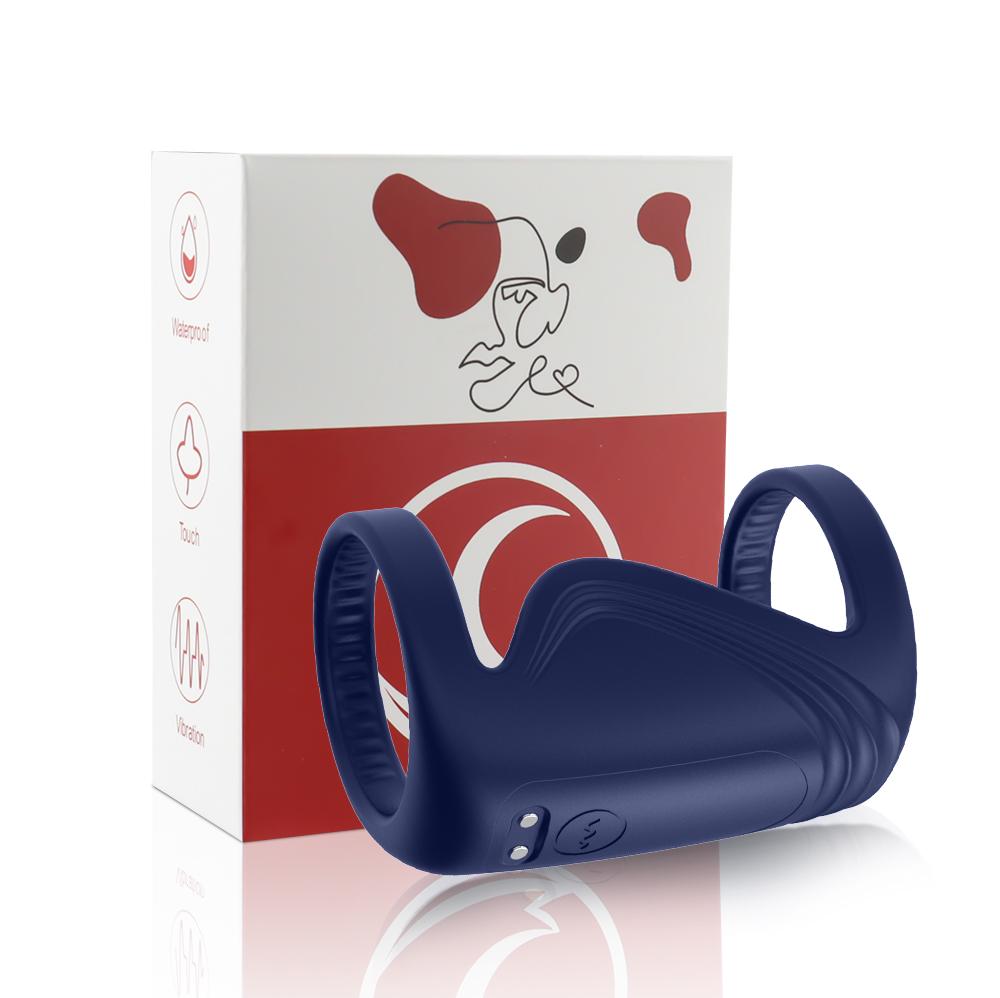 APP Remote Control Wearable Penis Sleeve Cock Ring Vibrator Men Couples Vibrating Rings Penis Delay Trainer Stimulator Sexy Toys Delayed ejaculation