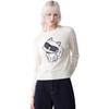 Sweaters Women's Ecru Crew Neck Moderate Other P27L2318110