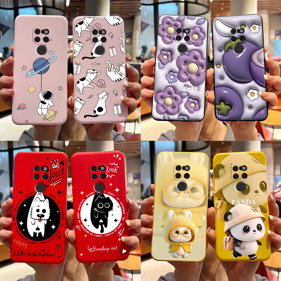 Hülle Für Huawei Mate 20 Pro Hülle Niedliches Kaninchen Panda Abdeckung Schlank Weiches Silikon Handyhülle Für Huawei Mate20 Pro 20Pro Fundas Capa