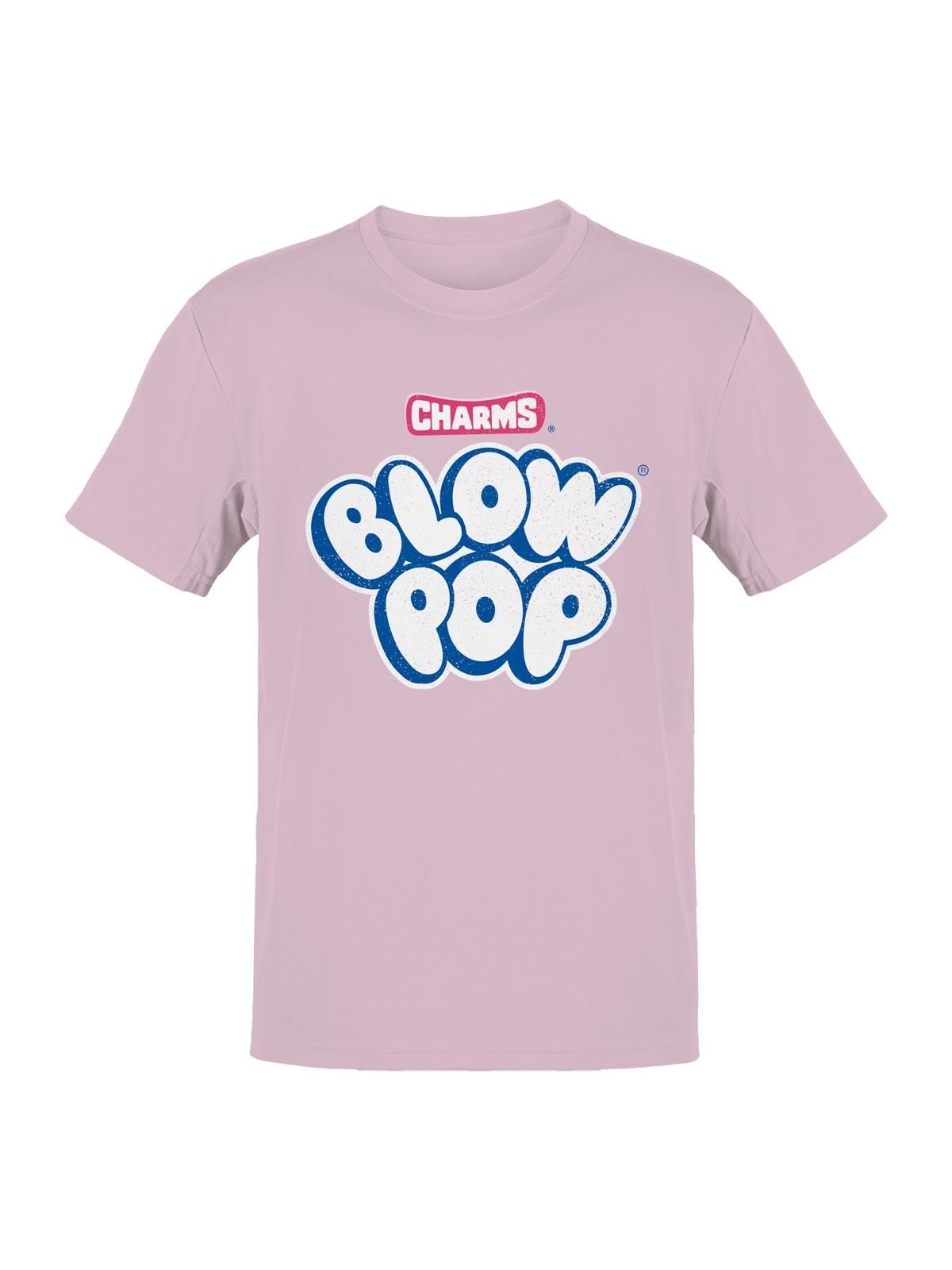 Officially Licensed Blow Pop Charms Blow Pop Candy Fun Mens T-shirt L