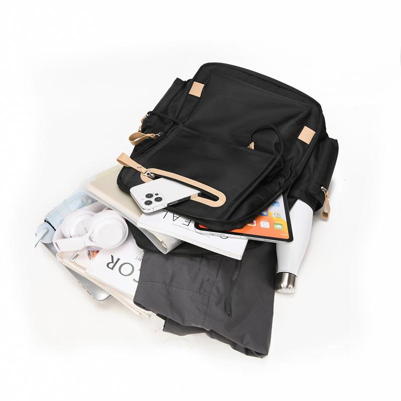 Colorblock Herrenrucksack Mittelschüler Große Kapazität Schultasche Reise Multifunktional Wasserdichter Rucksack