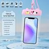 X8 Cartoon TPU Waterproof Floating Phone Case - Touchscreen Compatible for Swimming & Rafting