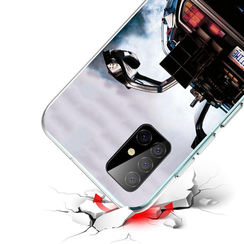 Back To The Future Time Machine Case Phone Cover for Samsung Galaxy A17 A16 A15 A14 A13 A56 A55 A54 A53 A36 A35 A34 A33 A26 A25